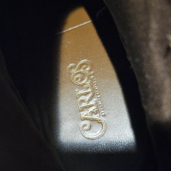 CARLOS by Carlos Santana Sterling Western Booties Bourbon. Size 7 - Picture 3 of 15